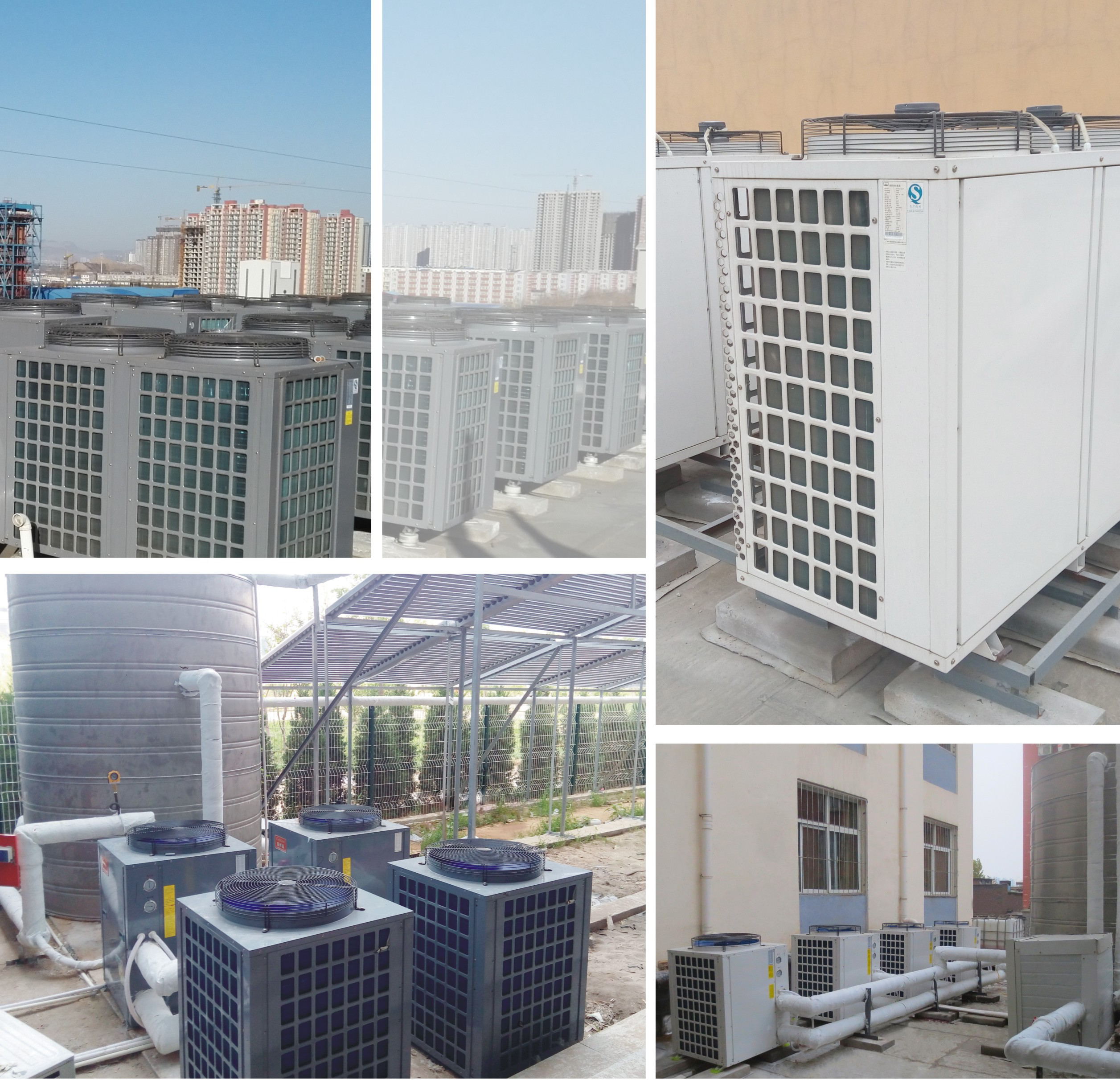 石家庄宾馆酒店专用空气能热泵供热水系统